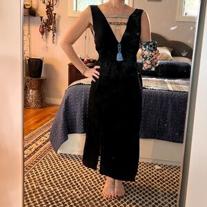 Daring Black Bohemian Dress-size S